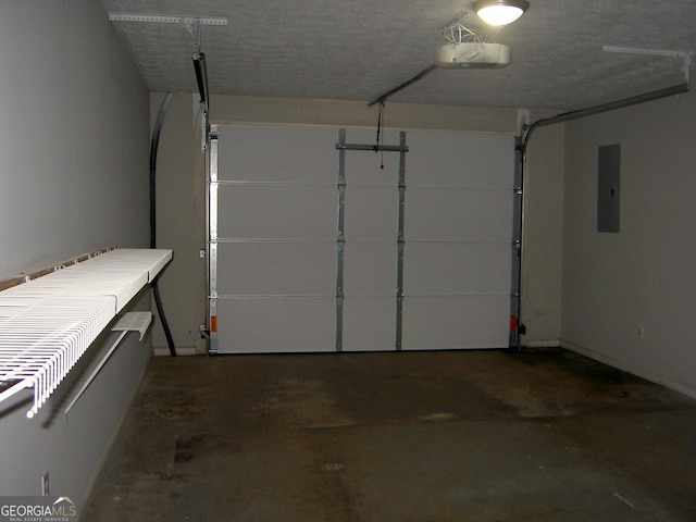 214 Oak Cir, Stockbridge, GA 30281 - garage with a garage door opener and electric panel