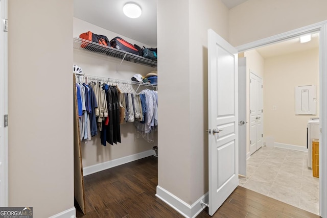 view of closet