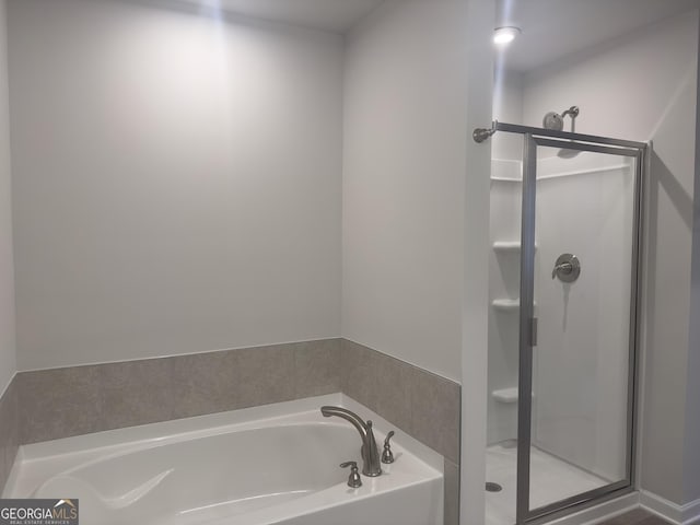 1155 Park Center Cir NW, Austell, GA 30168 - bathroom with a stall shower and a garden tub