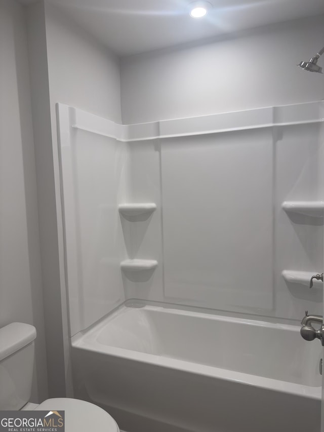 1155 Park Center Cir NW, Austell, GA 30168 - full bath with recessed lighting, toilet, and shower / tub combination