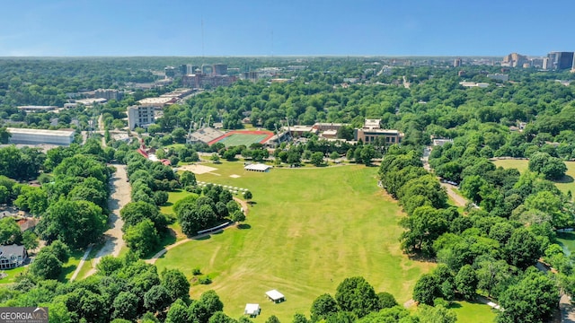 drone / aerial view
