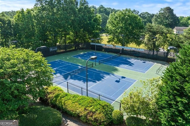 4876 Sara Creek Way, Sugar Hill, GA 30518 - view of sport court featuring fence