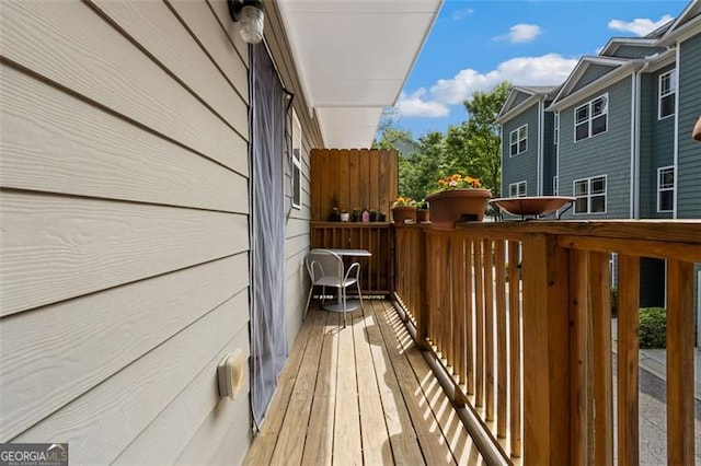 1365 Memorial Dr SE Unit # 12, Atlanta, GA 30317 - view of wooden deck