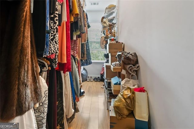 1365 Memorial Dr SE Unit # 12, Atlanta, GA 30317 - spacious closet with wood finished floors