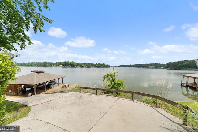 945 Sandy Run Dr, Sparta, GA 31087 - exterior space featuring a boat dock