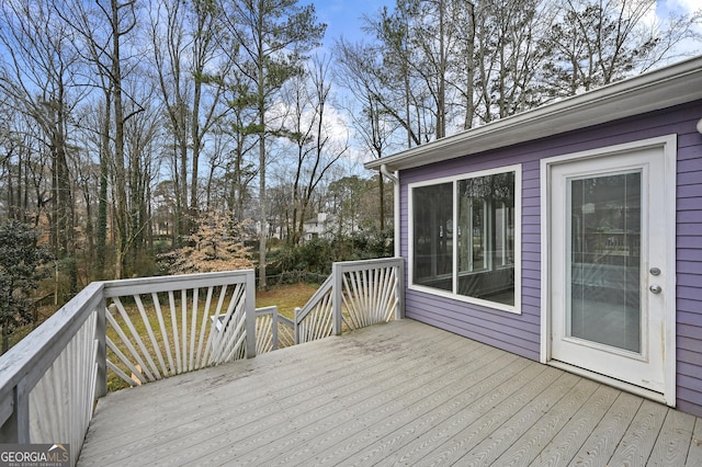 4608 Rosemear Ct, Norcross, GA 30093 - view of deck