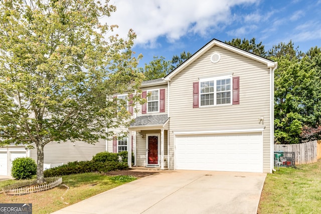 314 Meadows Ln, Canton, GA 30114 - traditional home featuring a garage and driveway