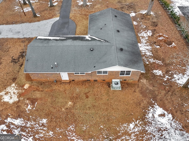 drone / aerial view