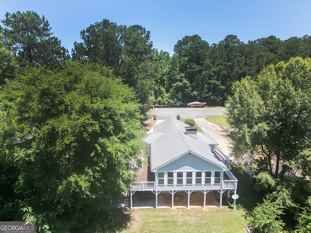 2787 Turtle Cove Trwy, Monticello, GA 31064 - view from above of property