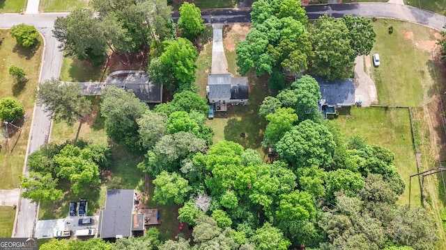 drone / aerial view