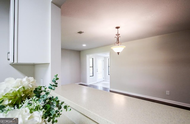 5034 W Ga Highway 292, Collins, GA 30421 - interior space featuring baseboards, recessed lighting, and visible vents