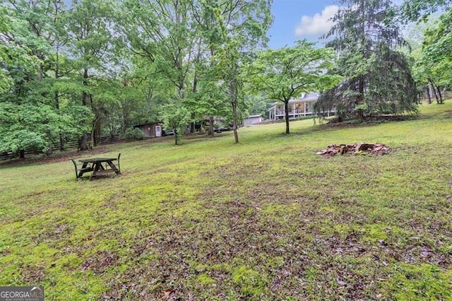 143 Navajo Trl, Rydal, GA 30171 - view of green lawn