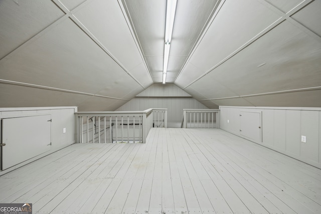 339 Ben Loudermilk Rd, Mount Airy, GA 30563 - bonus room featuring lofted ceiling and hardwood / wood-style floors
