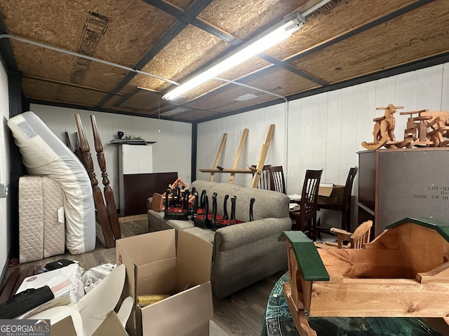 1685 Ridgeway Rd, Lafayette, GA 30728 - basement featuring wood finished floors
