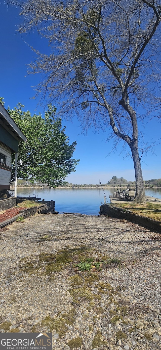 property view of water