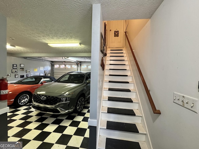 garage featuring baseboards