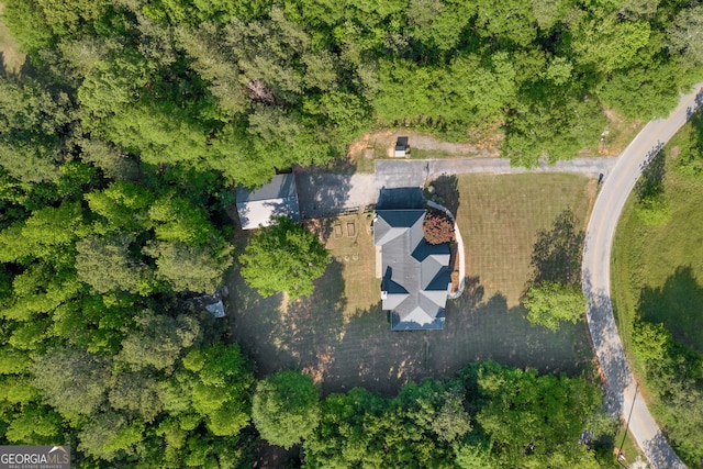 drone / aerial view