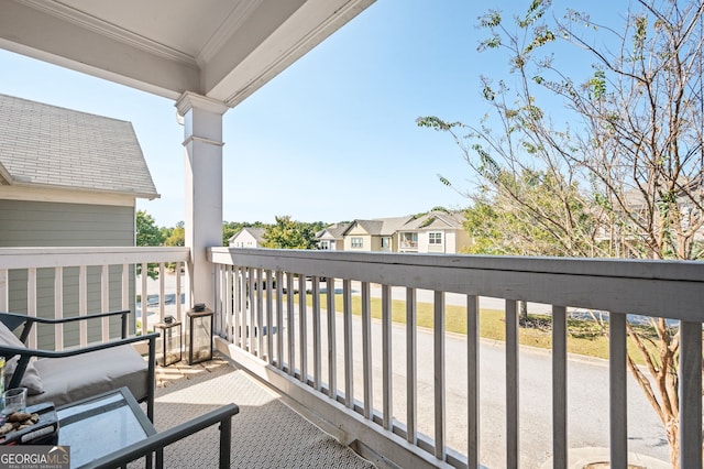 875 Venture Way SW, Atlanta, GA 30331 - balcony with a residential view