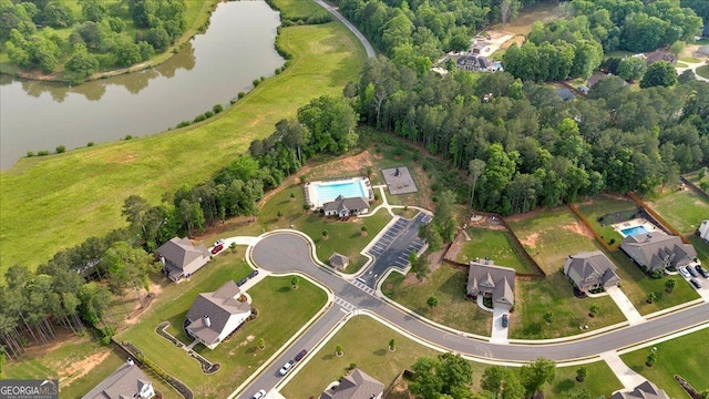 4575 Birch Way, Loganville, GA 30052 - aerial view of property's location with a nearby body of water