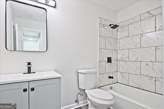 4701 Flat Shoals Rd Unit 35E, Union City, GA 30291 - bathroom with vanity and shower / bathtub combination