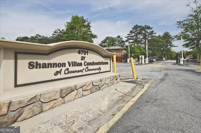 4701 Flat Shoals Rd Unit 35E, Union City, GA 30291 - view of community sign