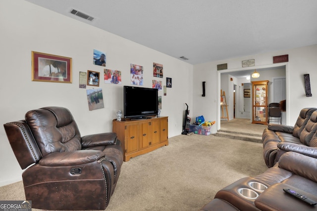 25 Golf Club Cir, Statesboro, GA 30458 - living area with visible vents and carpet