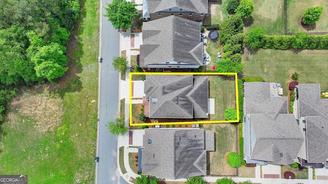 919 Olmsted Ln, Johns Creek, GA 30097 - drone / aerial view with a residential view
