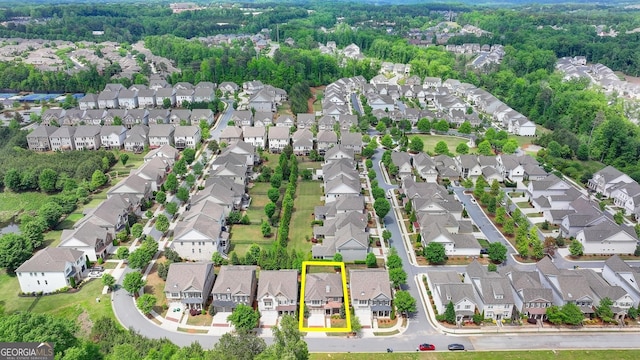 919 Olmsted Ln, Johns Creek, GA 30097 - aerial view featuring a residential view