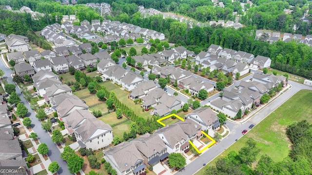 919 Olmsted Ln, Johns Creek, GA 30097 - aerial view featuring a residential view