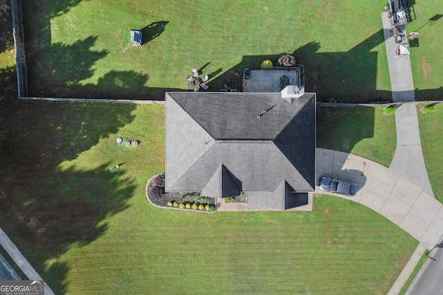 drone / aerial view