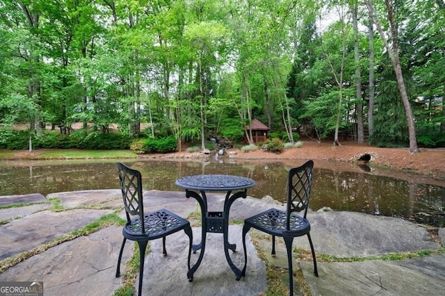 4500 Candacraig, Alpharetta, GA 30022 - view of patio with a gazebo