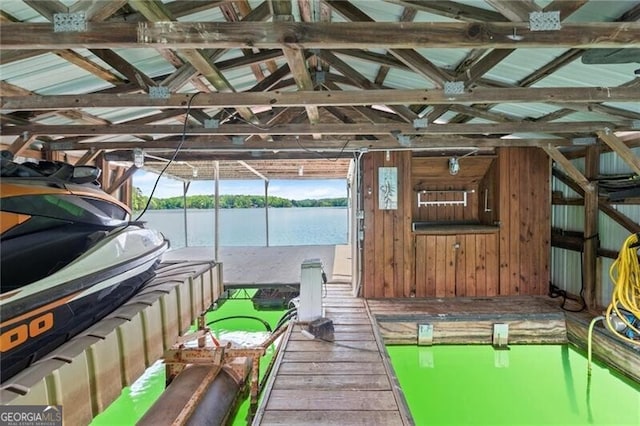 4290 Bobbins Way, Cumming, GA 30041 - dock area with a water view