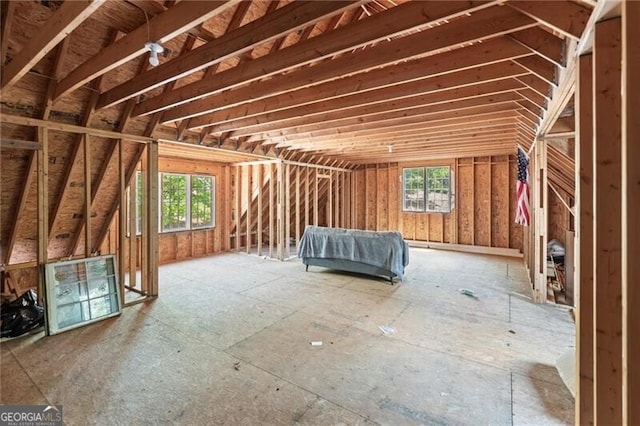4290 Bobbins Way, Cumming, GA 30041 - unfinished attic with plenty of natural light