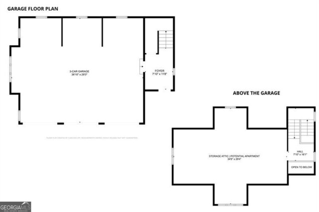 4290 Bobbins Way, Cumming, GA 30041 - view of room layout