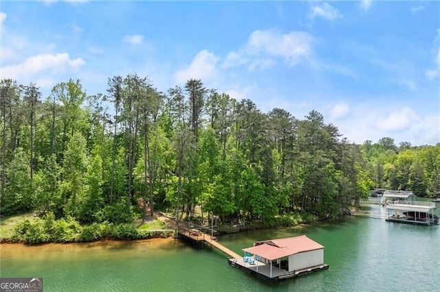 4290 Bobbins Way, Cumming, GA 30041 - dock area with a water view