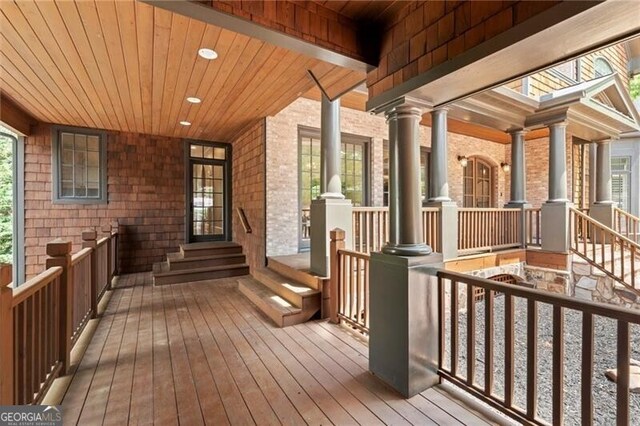 4290 Bobbins Way, Cumming, GA 30041 - view of porch