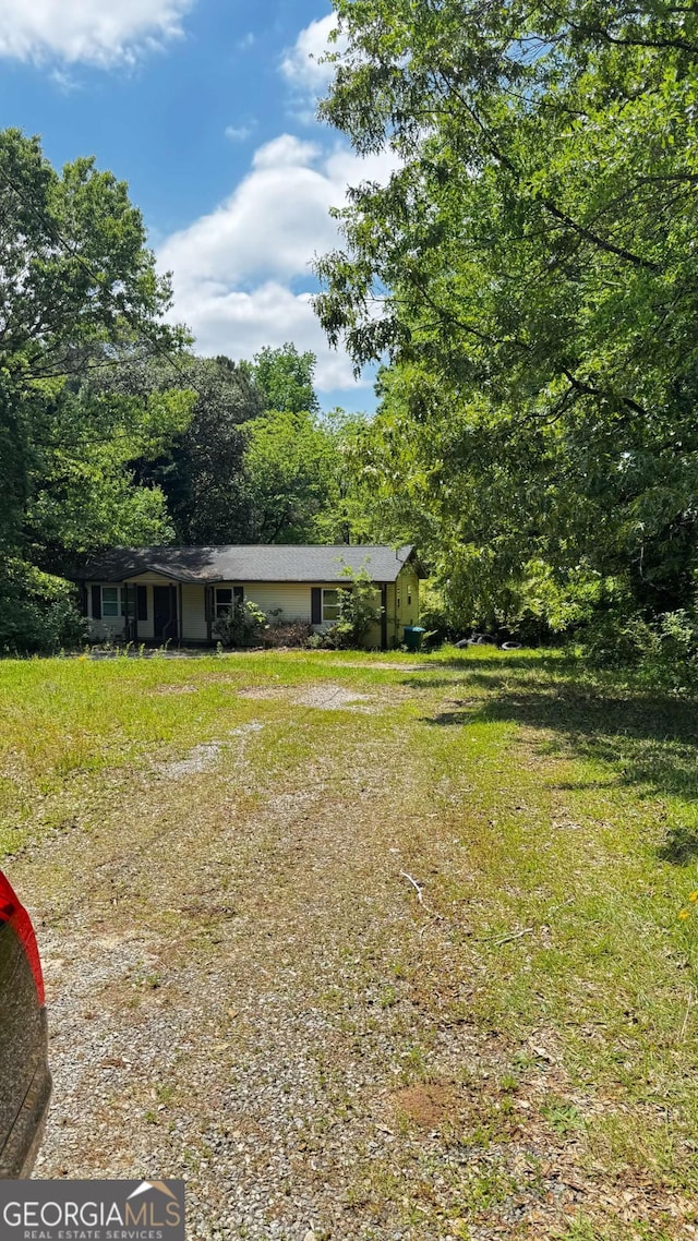 view of yard