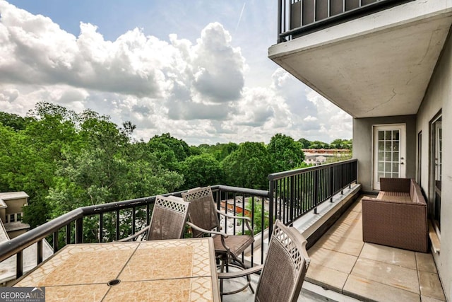 275 13th St NE Unit 605, Atlanta, GA 30309 - view of balcony