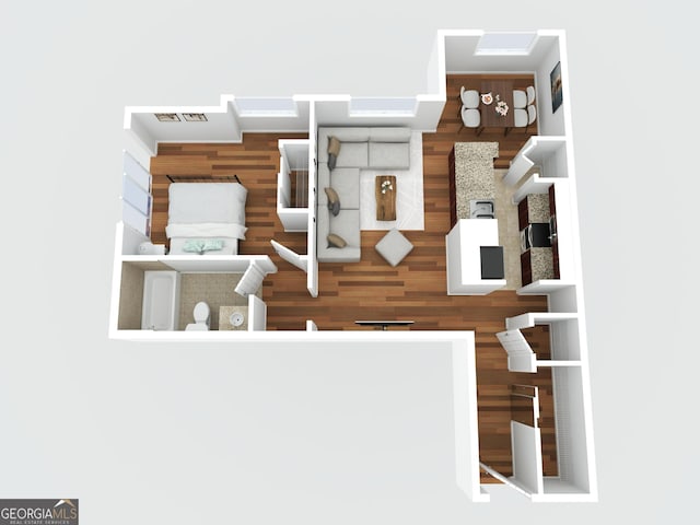 275 13th St NE Unit 605, Atlanta, GA 30309 - room layout