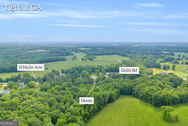 627 N Hulin Ave, Tignall, GA 30668 - drone / aerial view