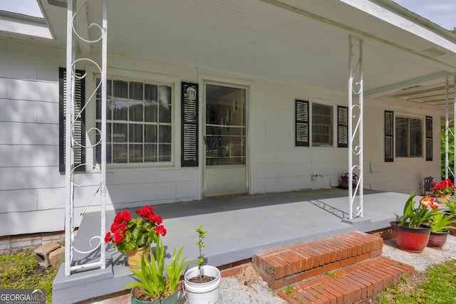 627 N Hulin Ave, Tignall, GA 30668 - view of patio
