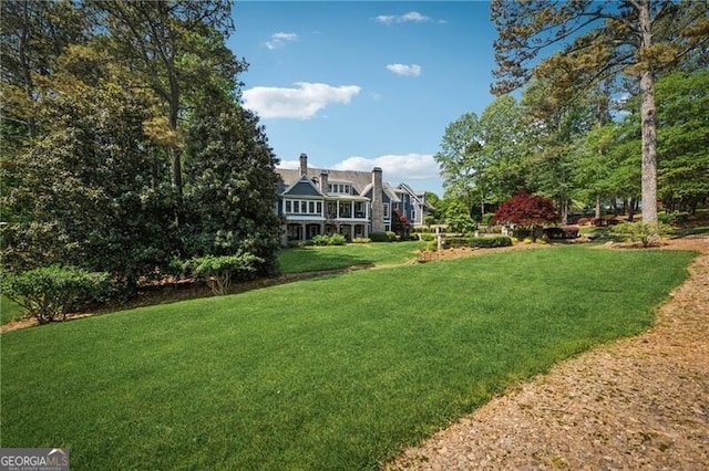 view of yard