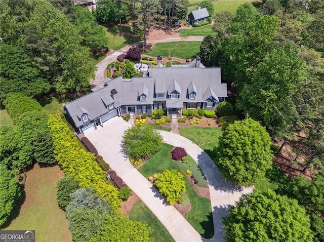 bird's eye view