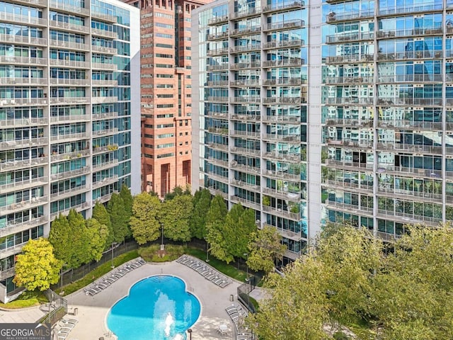 950 W Peachtree St NW Unit 1214, Atlanta, GA 30309 - view of building exterior