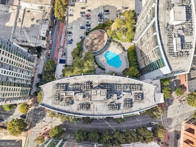950 W Peachtree St NW Unit 1214, Atlanta, GA 30309 - bird's eye view