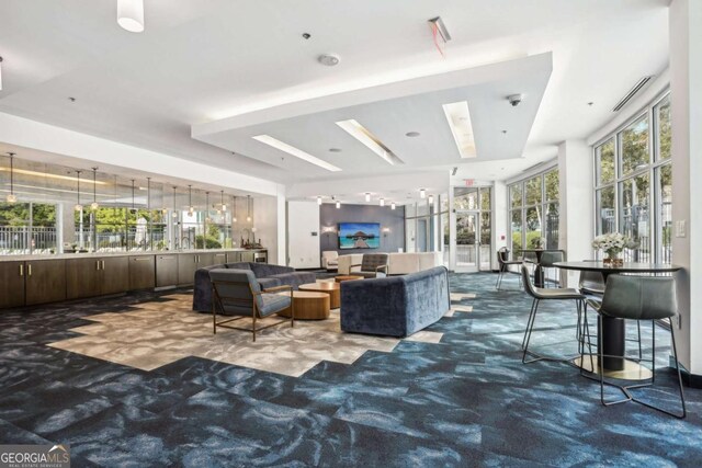 950 W Peachtree St NW Unit 1214, Atlanta, GA 30309 - building lobby with visible vents