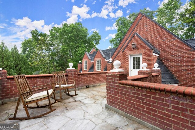 3863 Streamside Dr SE, Marietta, GA 30067 - view of patio / terrace