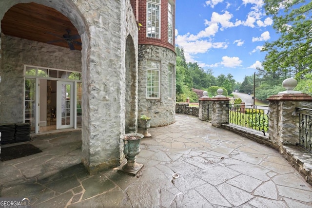 3863 Streamside Dr SE, Marietta, GA 30067 - view of patio