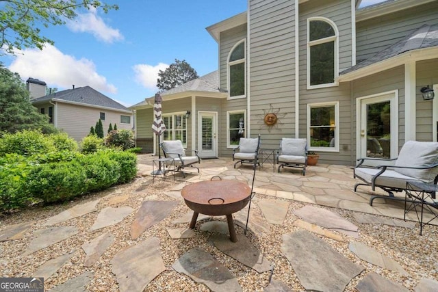 295 River Laurel Way, Woodstock, GA 30188 - view of patio