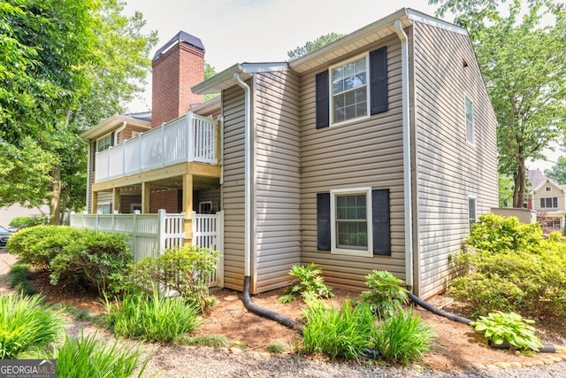 1750 Clairmont Rd Unit 32, Decatur, GA 30033 - rear view of property